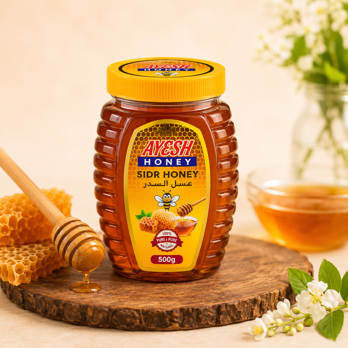 Pure Sidr Honey: Nature's Golden Goodness