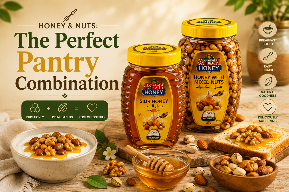 Honey & Nuts: The Perfect Pantry Combination